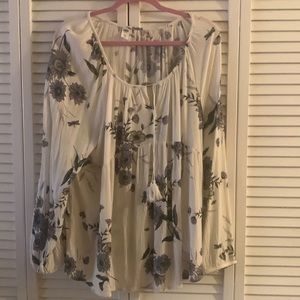 Blouse, Old Navy, XXL, cream
